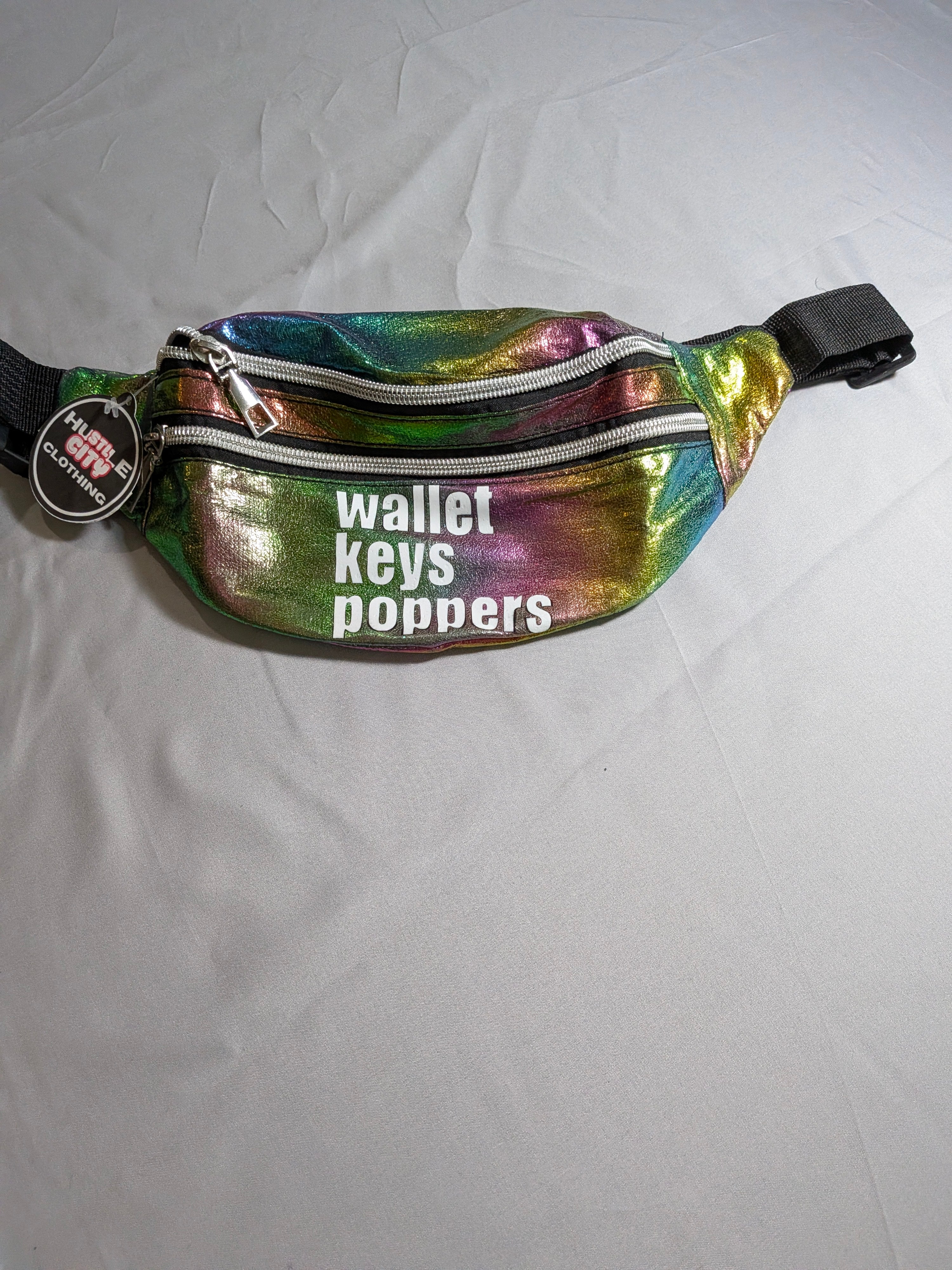Wallet Keys Poppers Fanny Pack / Crossbody - Multicolor