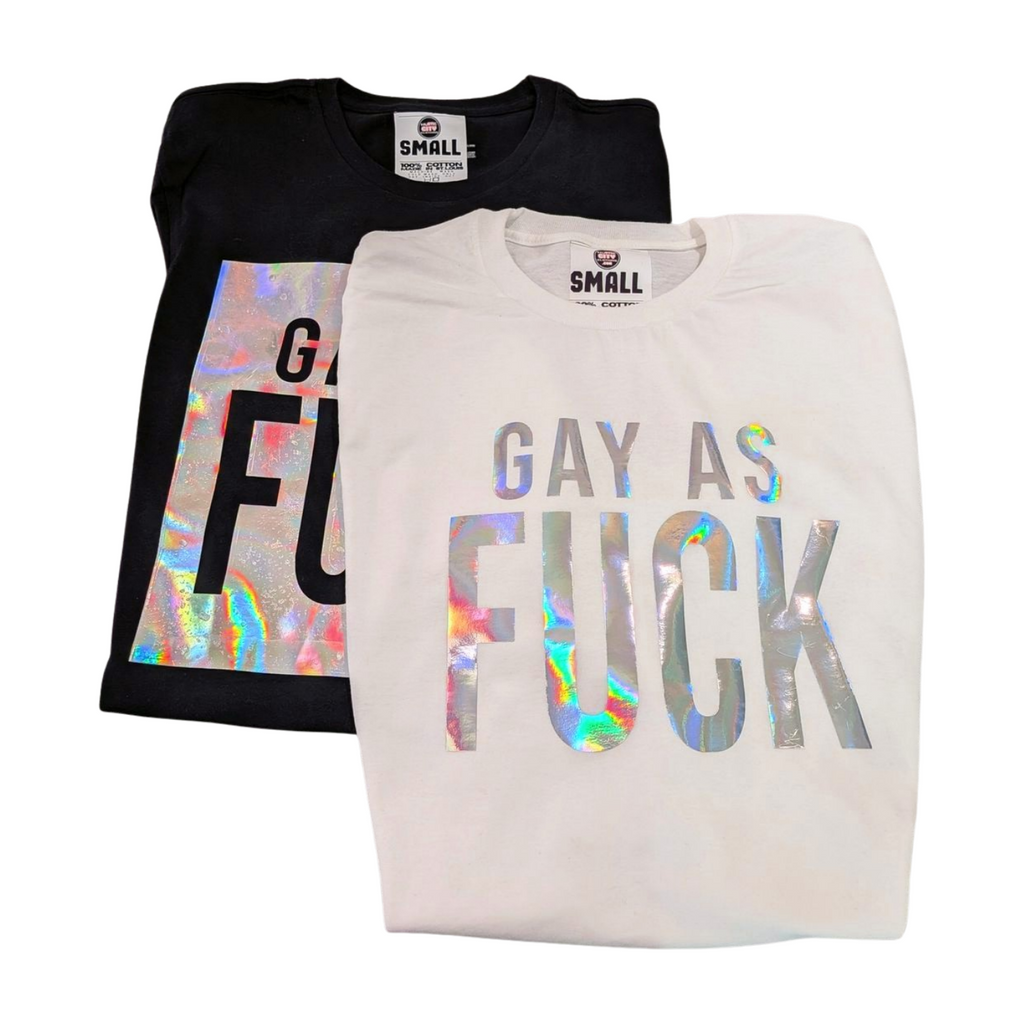 Gay As Fuck Streetwear Graphic T-Shirt