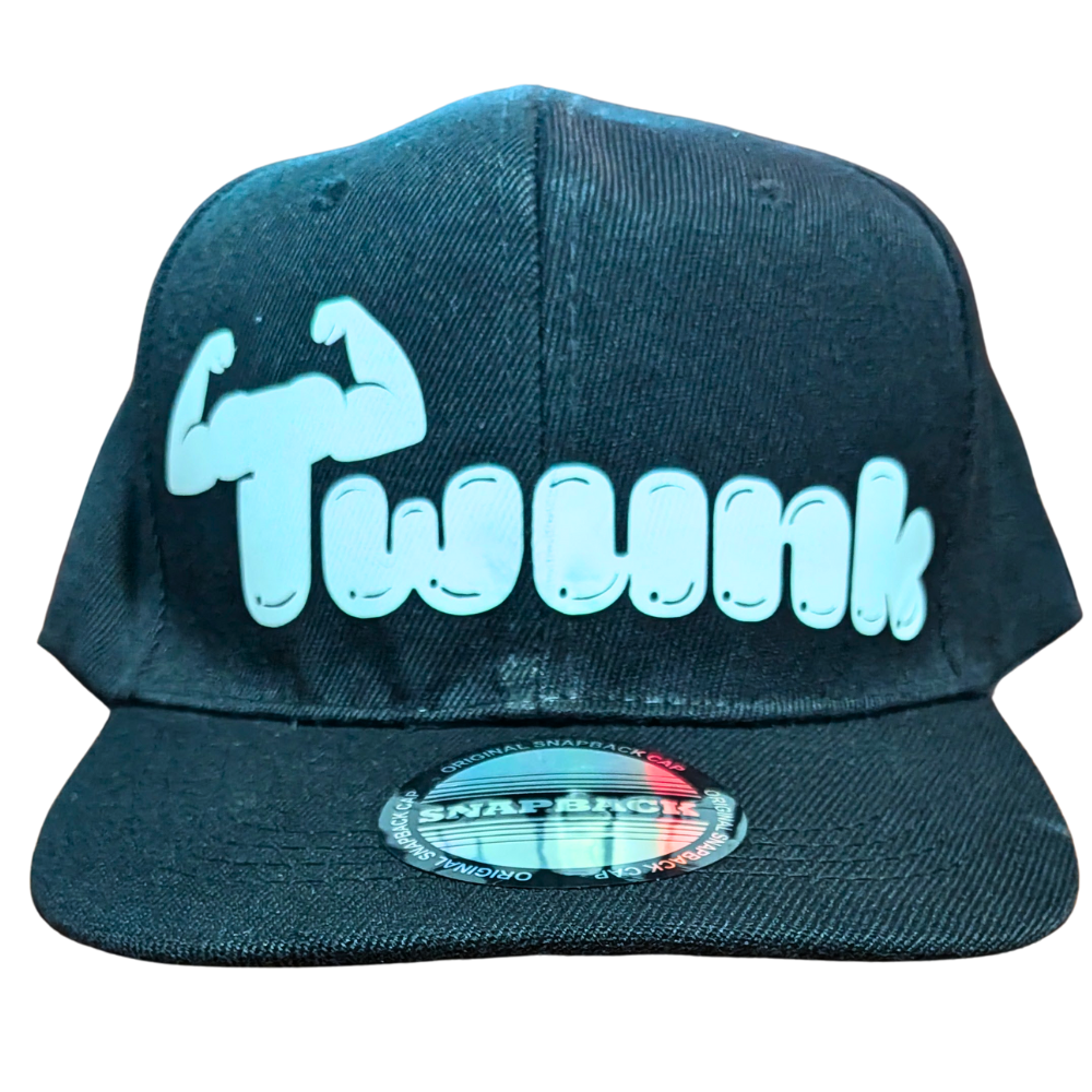 Twunk Snapback Flat Bill Hat