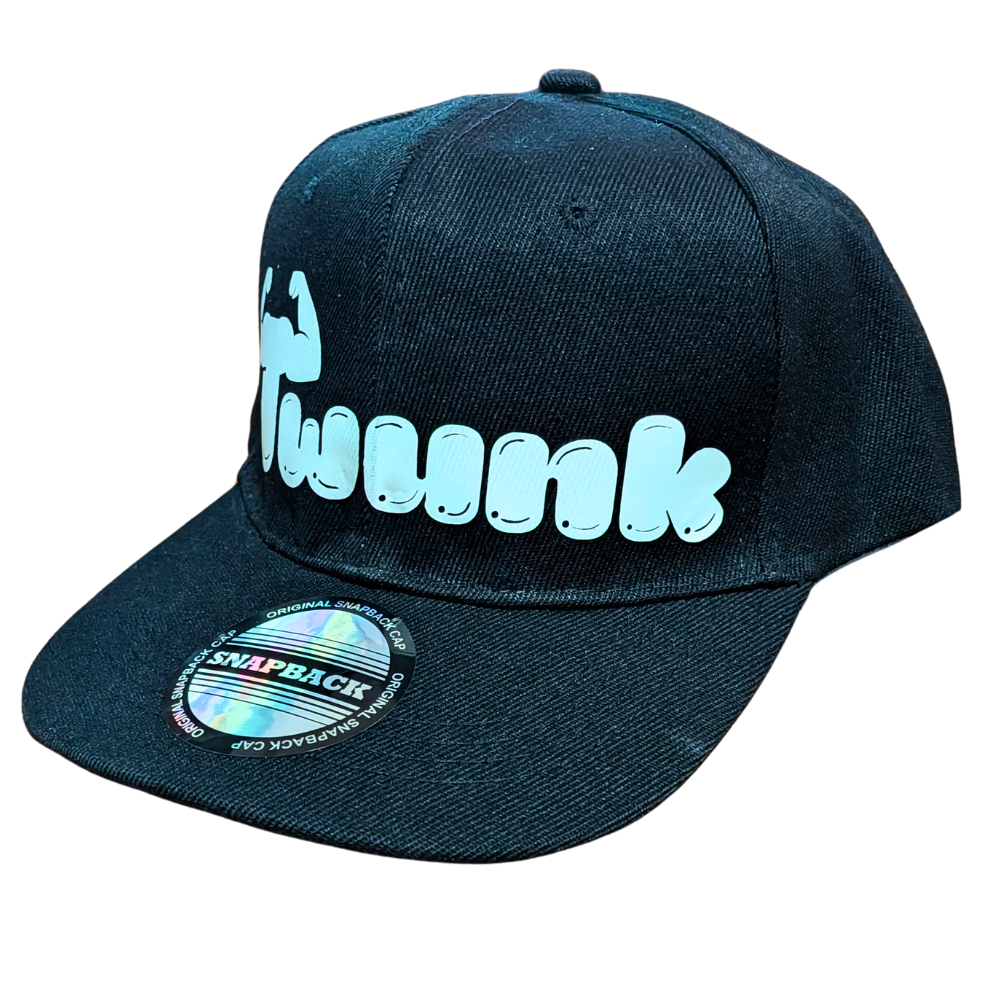 Twunk Snapback Flat Bill Hat