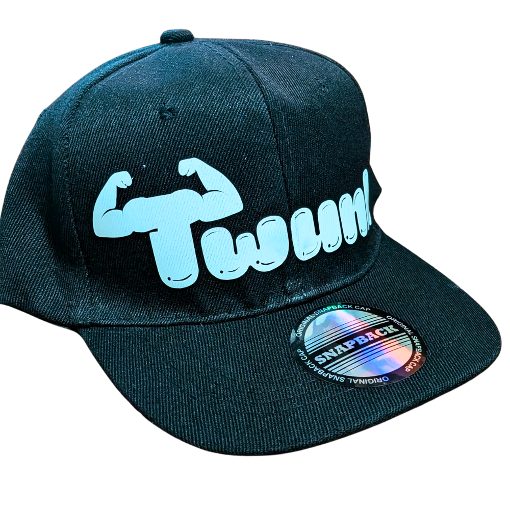 Twunk Snapback Flat Bill Hat