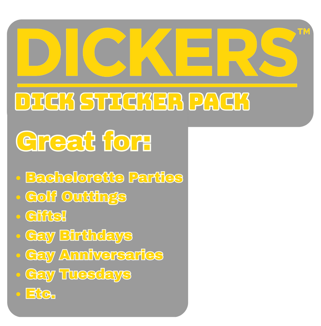 Dickers™ Dick Sticker Pack