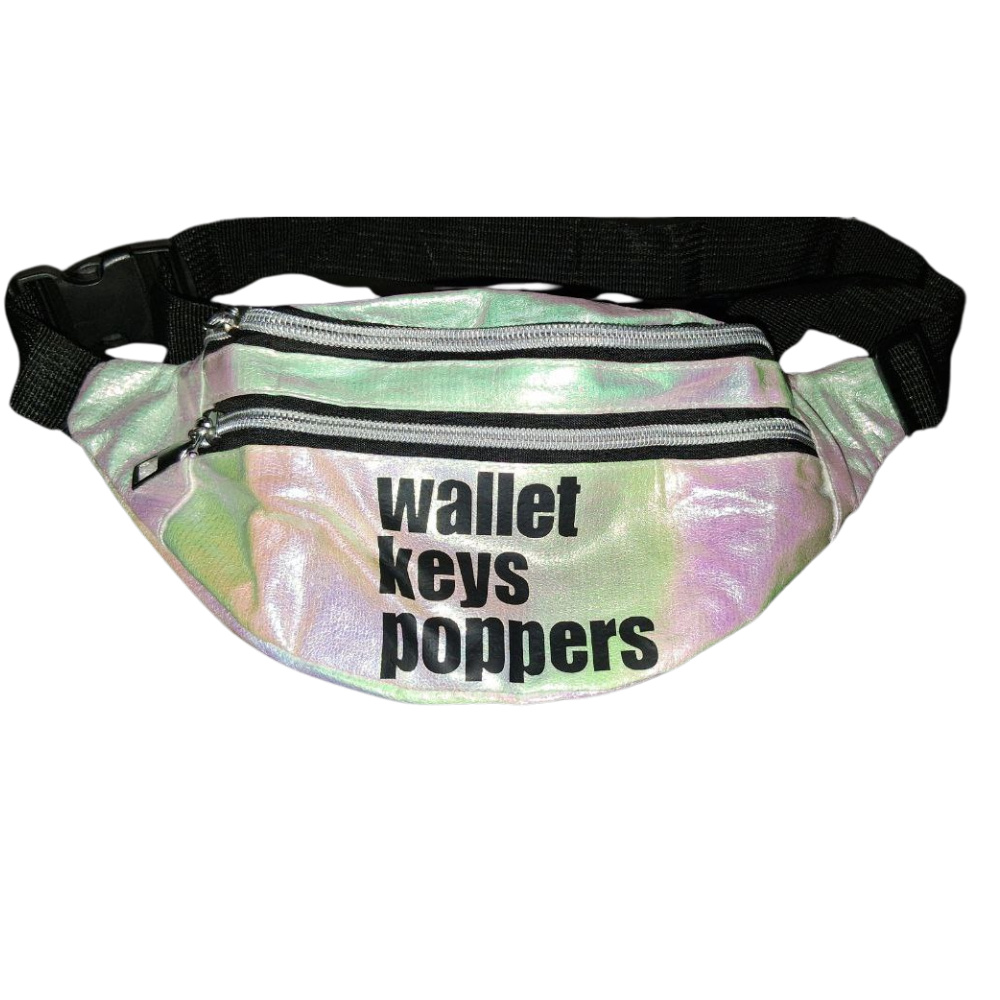 Wallet Keys Poppers Fanny Pack / Crossbody
