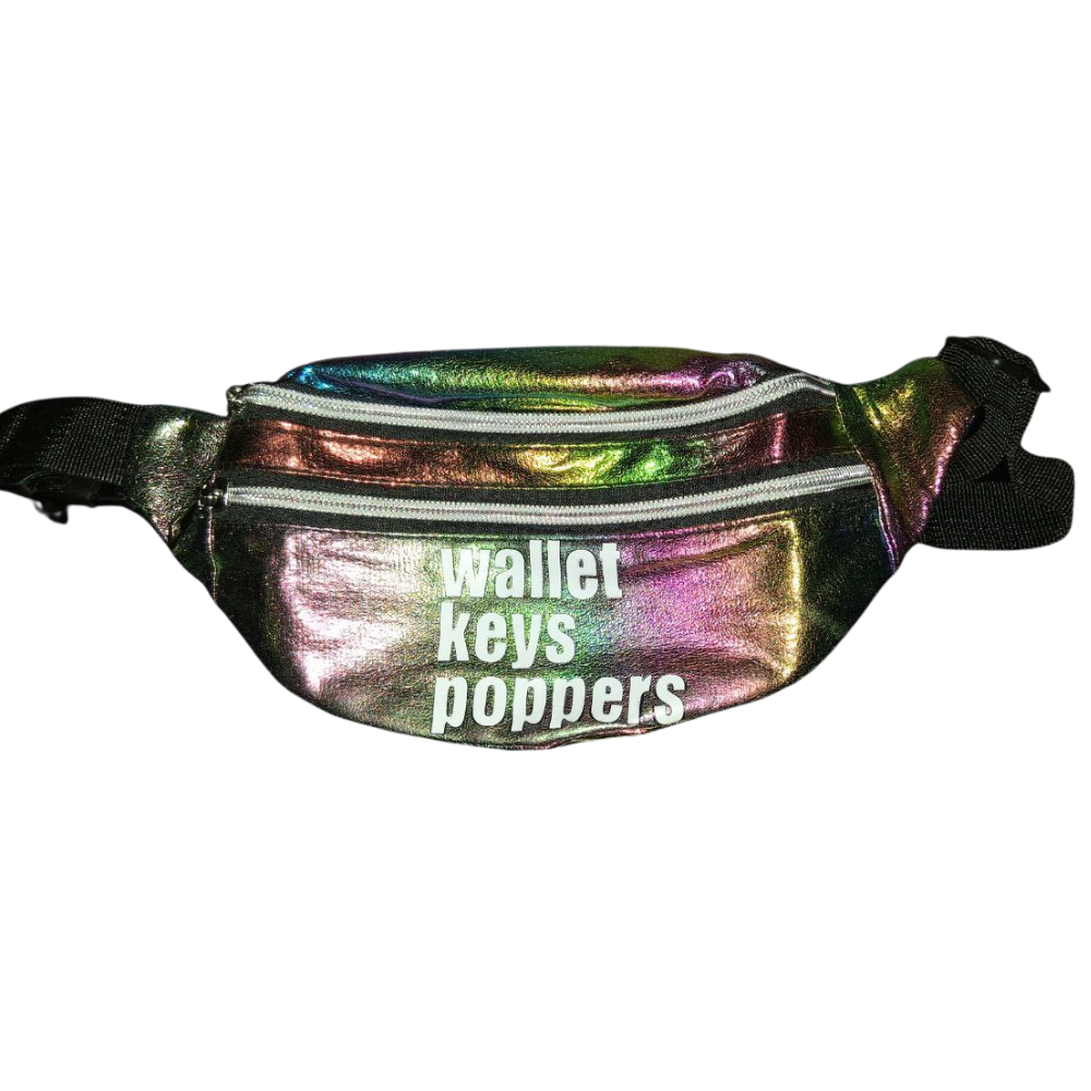 Wallet Keys Poppers Fanny Pack / Crossbody
