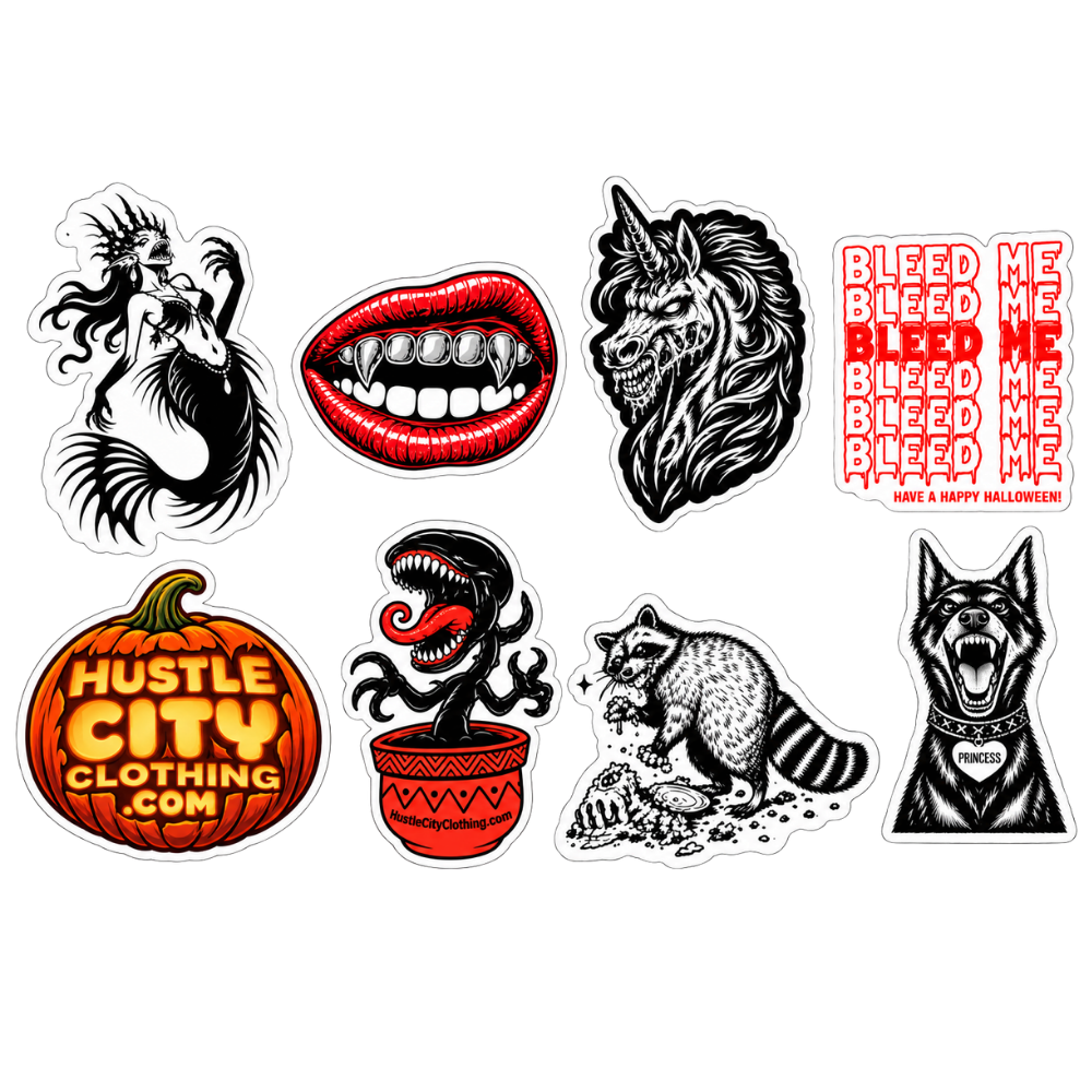 Hustleween Sticker Pack