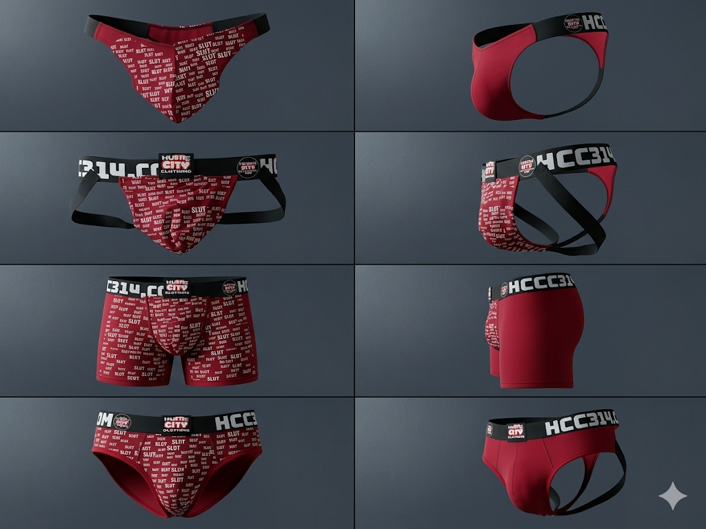 Sale - Hustle Briefstrap - XL