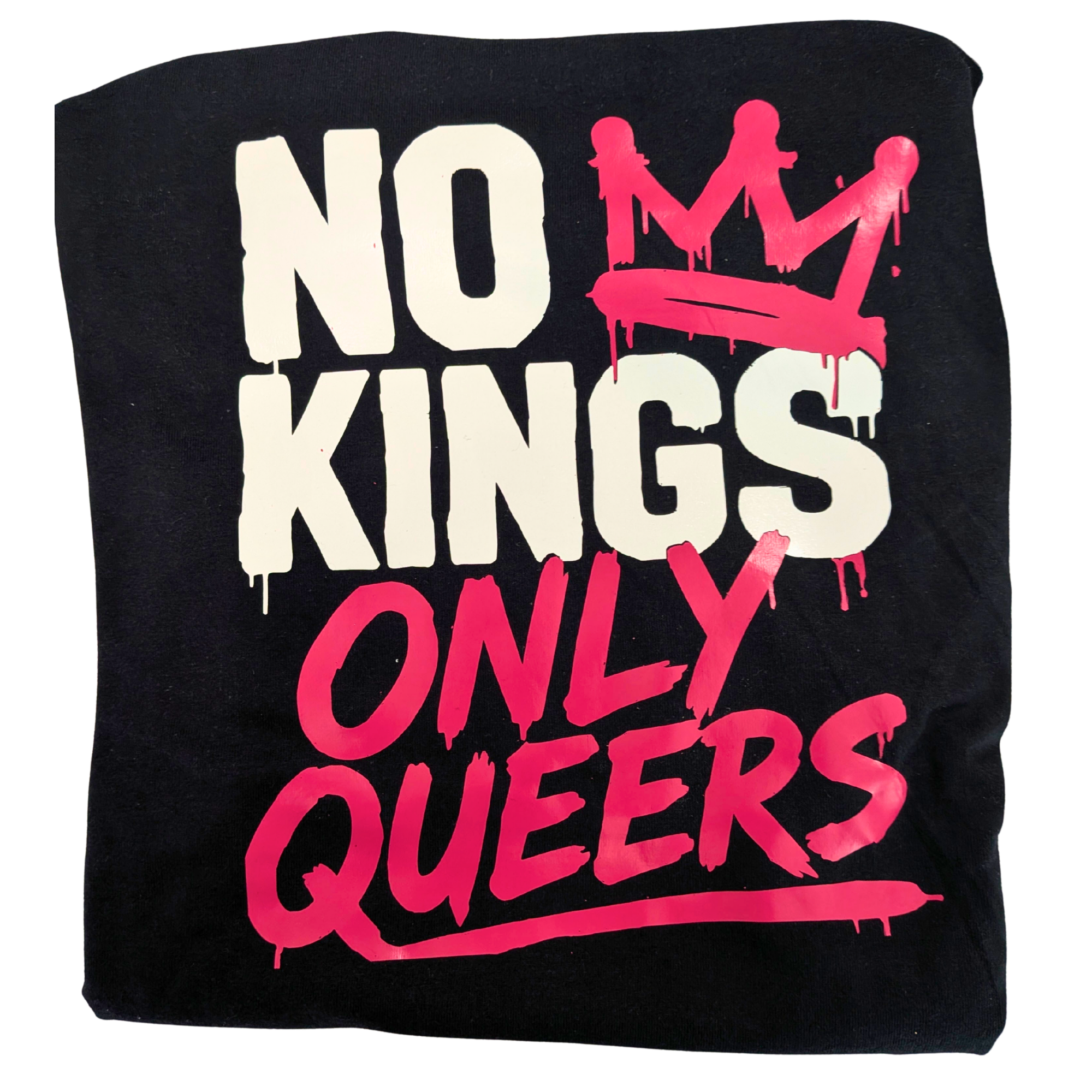 No Kings Only Queers Graphic T-Shirt