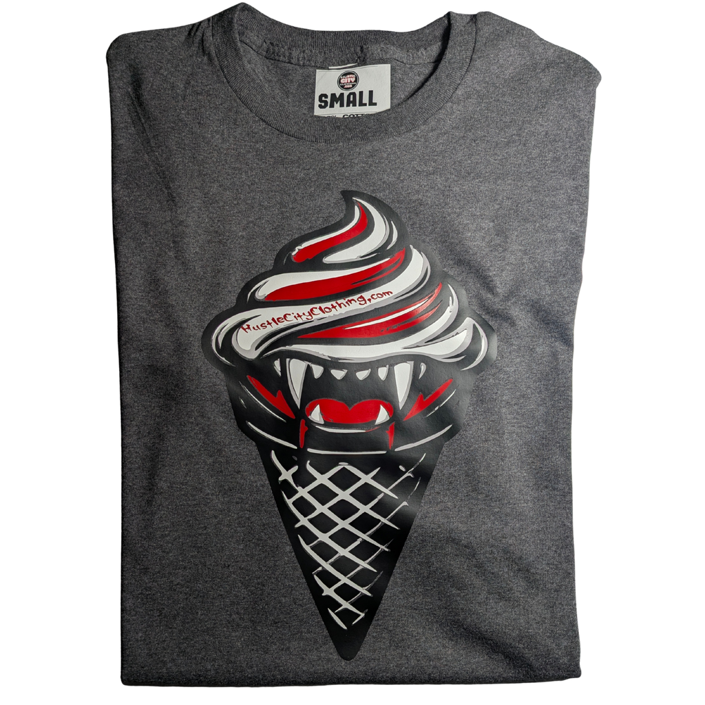 Wafflecone Vampire Graphic T-Shirt